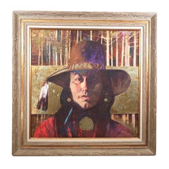 Portrait of a Native American woman by James Boyle