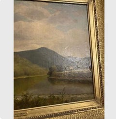 “Lake in mountains”