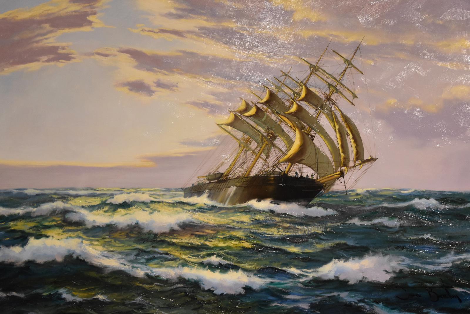 Peinture à l'huile de James Brereton 