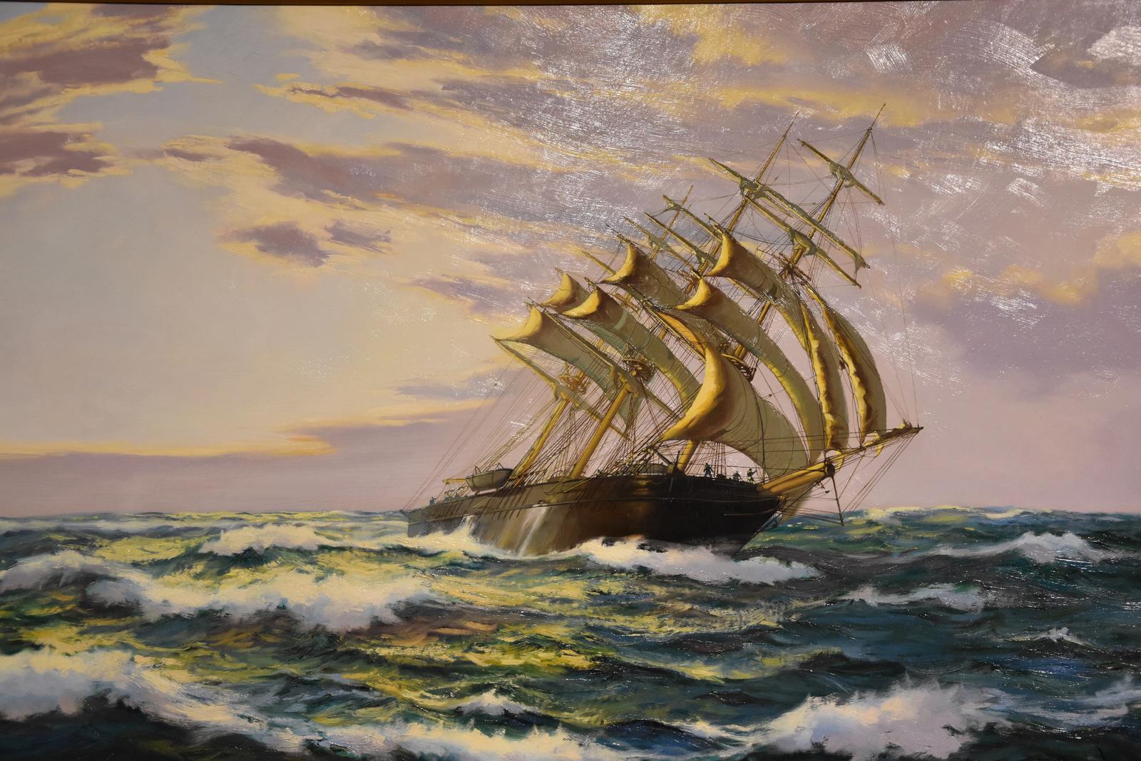 Peinture à l'huile de James Brereton 