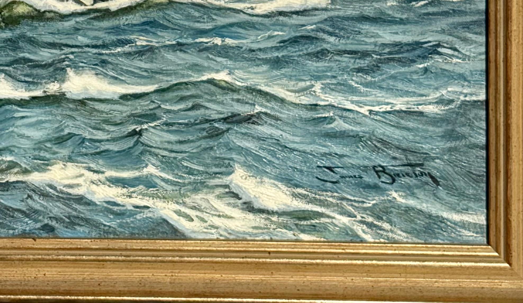 La nave corsara America - Painting Vittoriano di James Brereton
