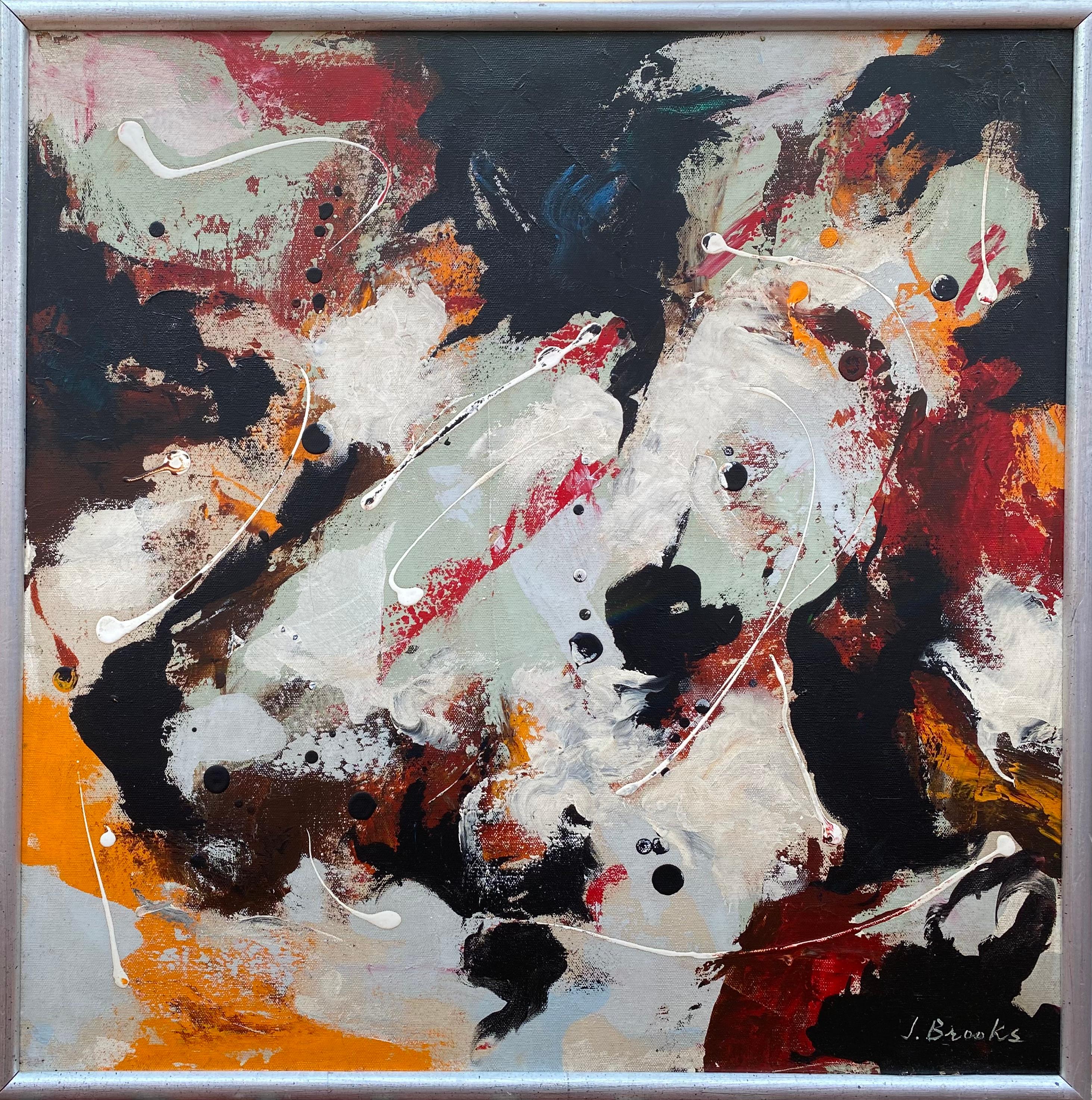 “Untitled Abstract” - Painting by James Brooks