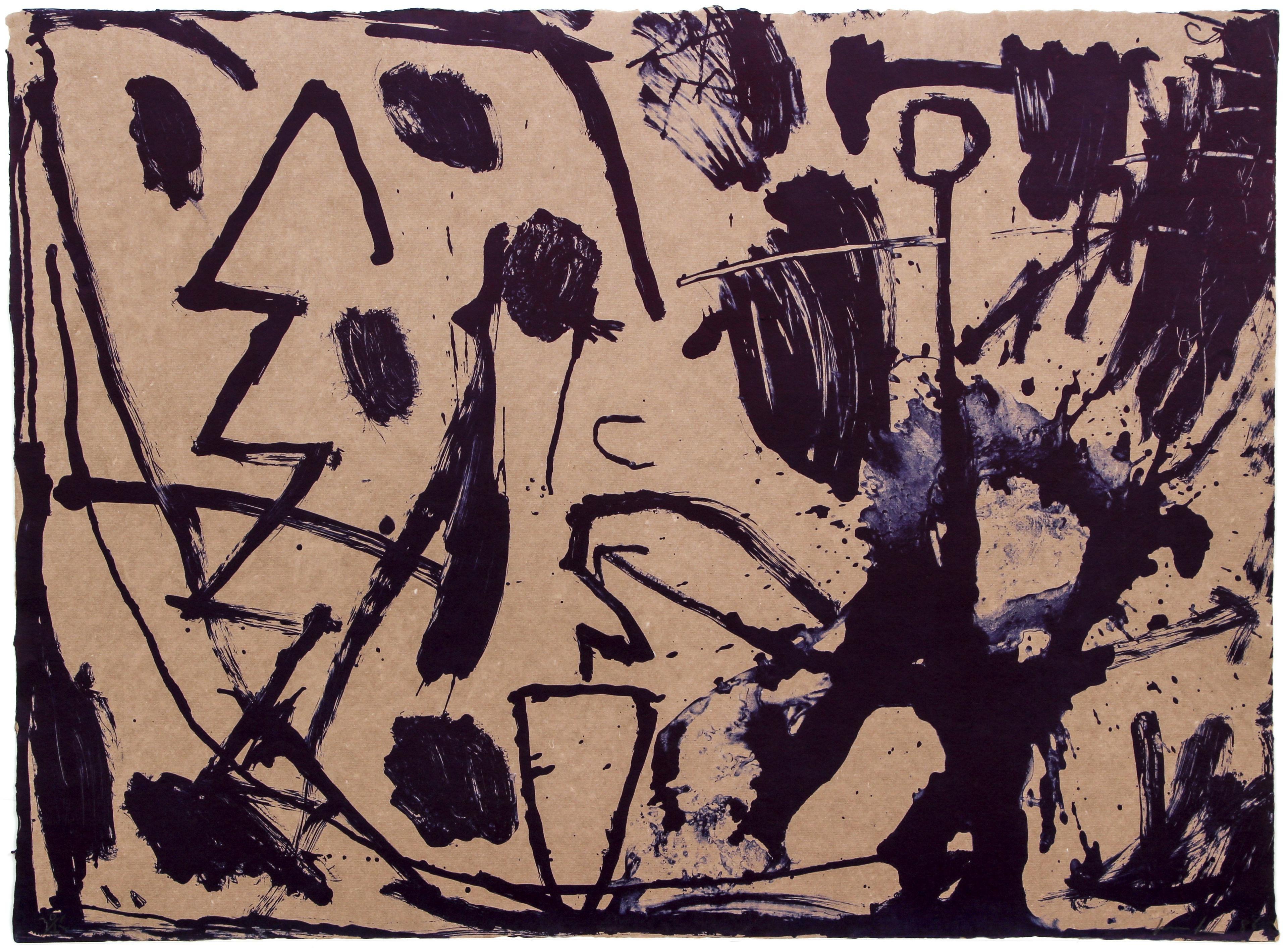 Artistics : James Brown, Américain (1951 - )
Titre : sans titre du portfolio de Bill AT&T Jones
Année : 1986
Médium : Lithographie, signée et numérotée au crayon
Edition : 85
Taille : 22 x 29.5 in. (55.88 x 74.93 cm)