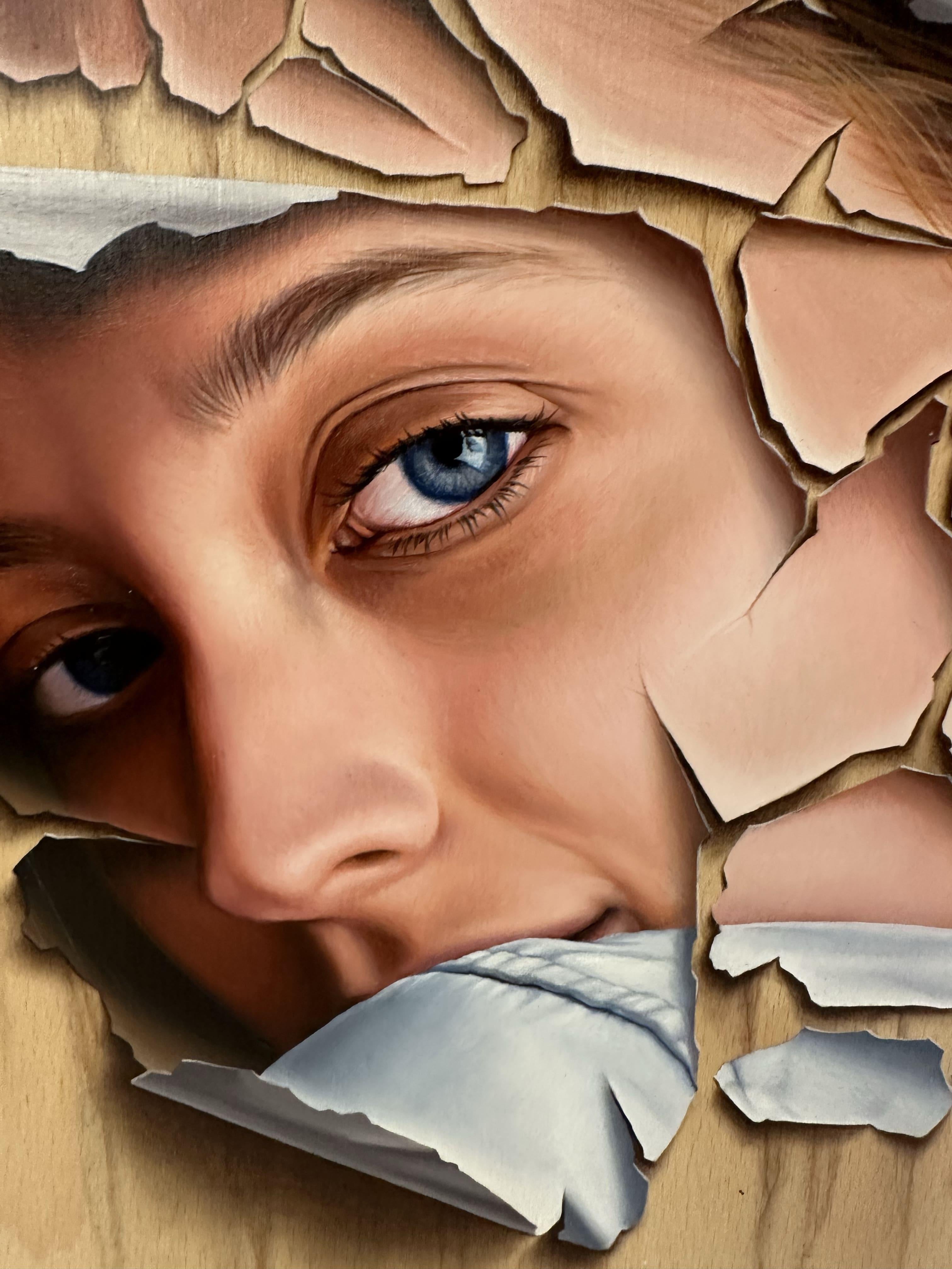 Bekah - Painting Contemporaneo di James Bullough
