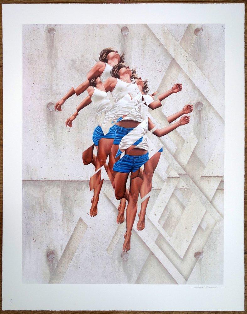 James Bullough Abstract Print - Breaking Point