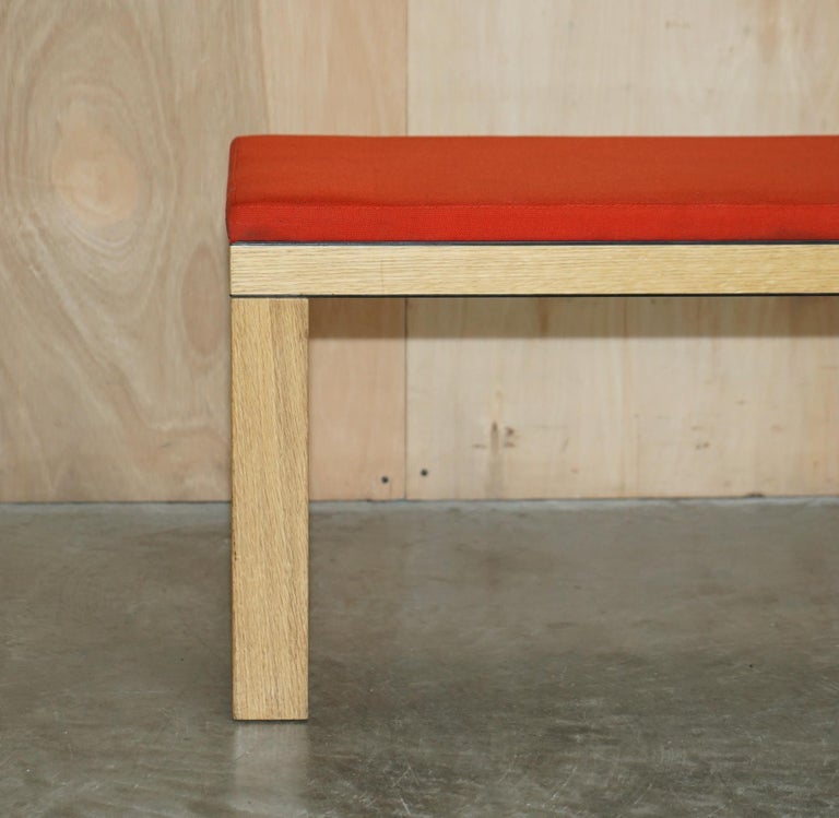 JAMES BURLEIGH RED XLARGE KITCHEN DINING TABLE BENCH SIZES and COLOURs