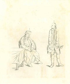 Portrait of a Man - Etching by James Caldwall - 1810