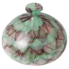 James Carpenter, vase Venini Zanfirico, 1982
