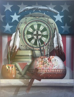 American Themed Realist Painting by James Carter