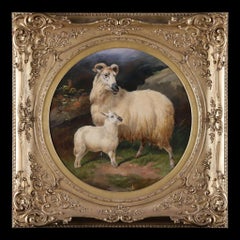 A Ram with its Lamb