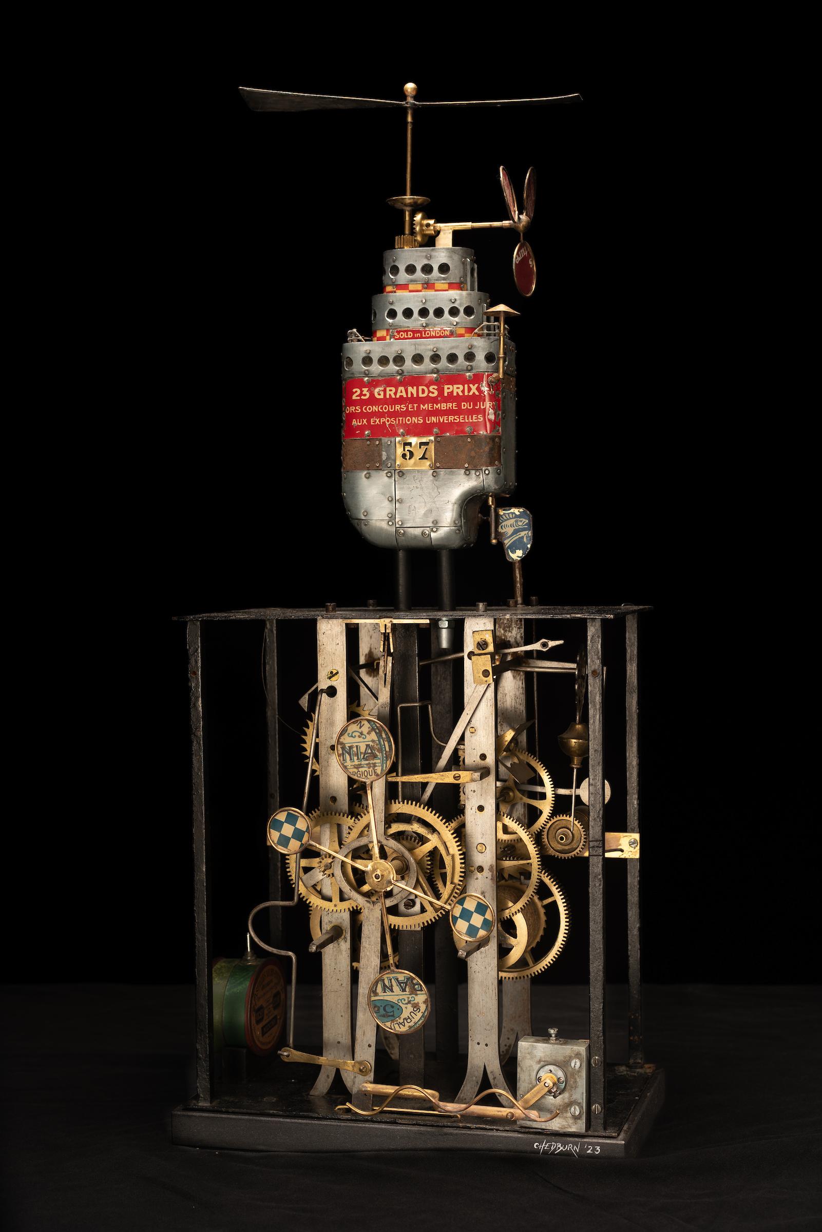 Figurative Sculpture de James Chedburn - Heures Creuses