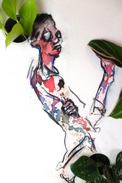 A yy in position (After Malick Sidib) original signé