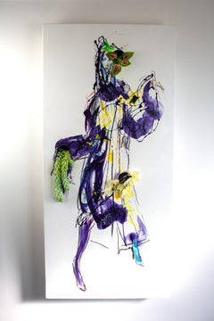 Gifted materials- (Model/Stlylist Robert George Sanders) original signed