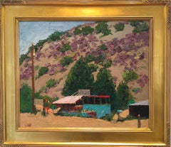 "Sopyn's Fruit Stand (High Road to Taos)" by James Cobb; Framed, 26" x 30"; 2010