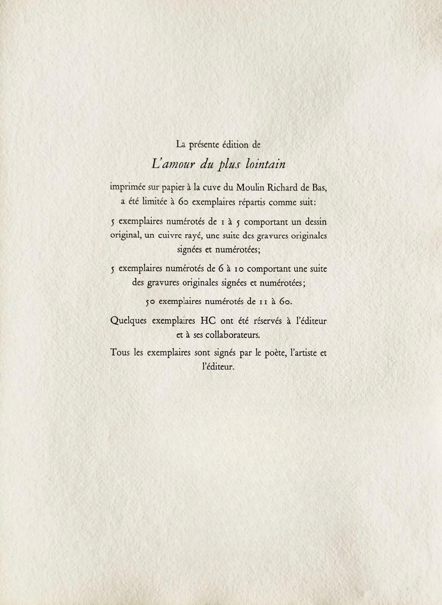Zusammensetzung, L'amour du plus lointain, James Coignard im Angebot 6