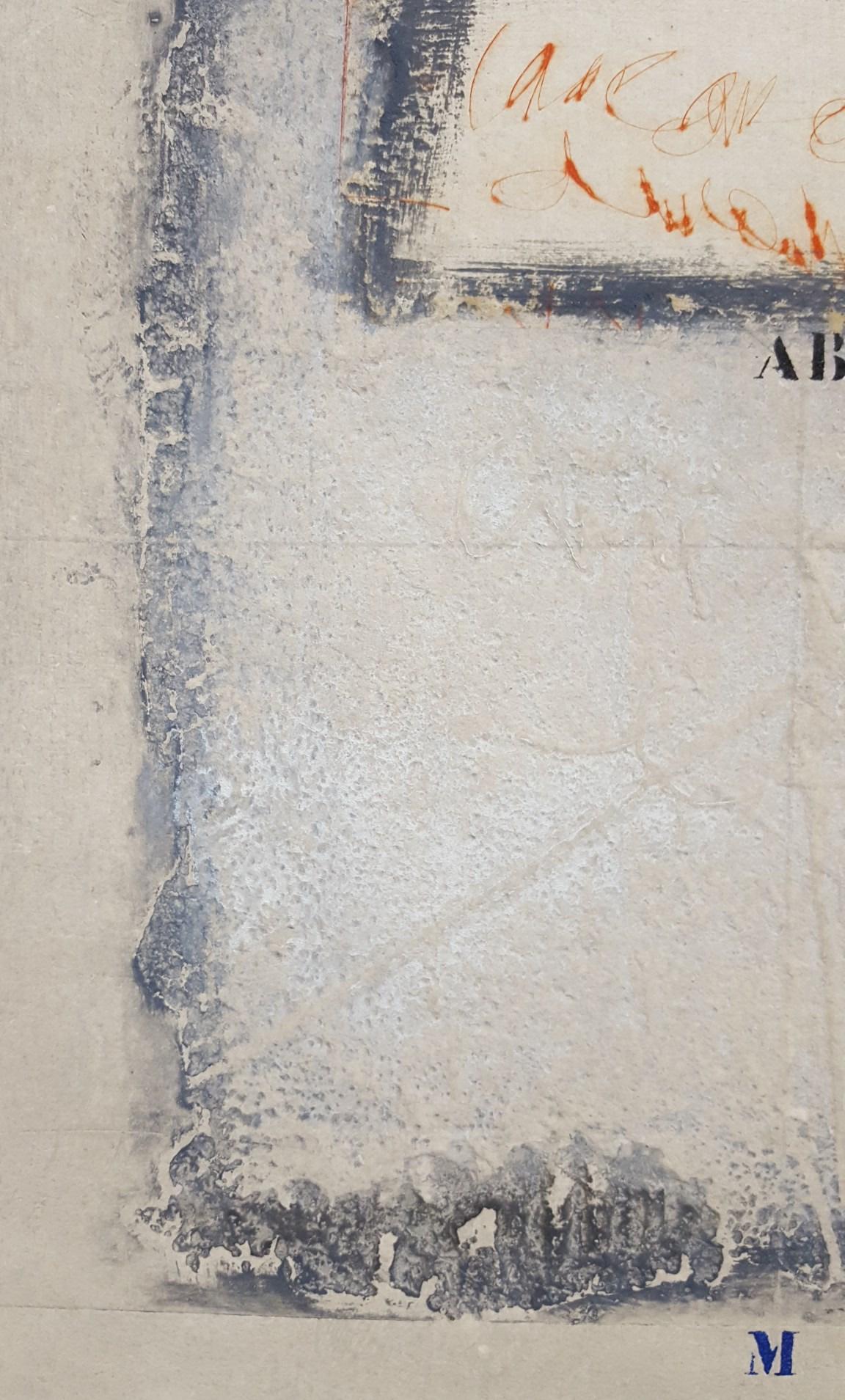 Espace - Ecriture (Space - Writing) /// French Contemporary Abstract Minimalism For Sale 1