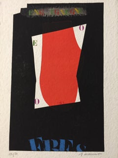 Art moderne français par James Coignard - rouge