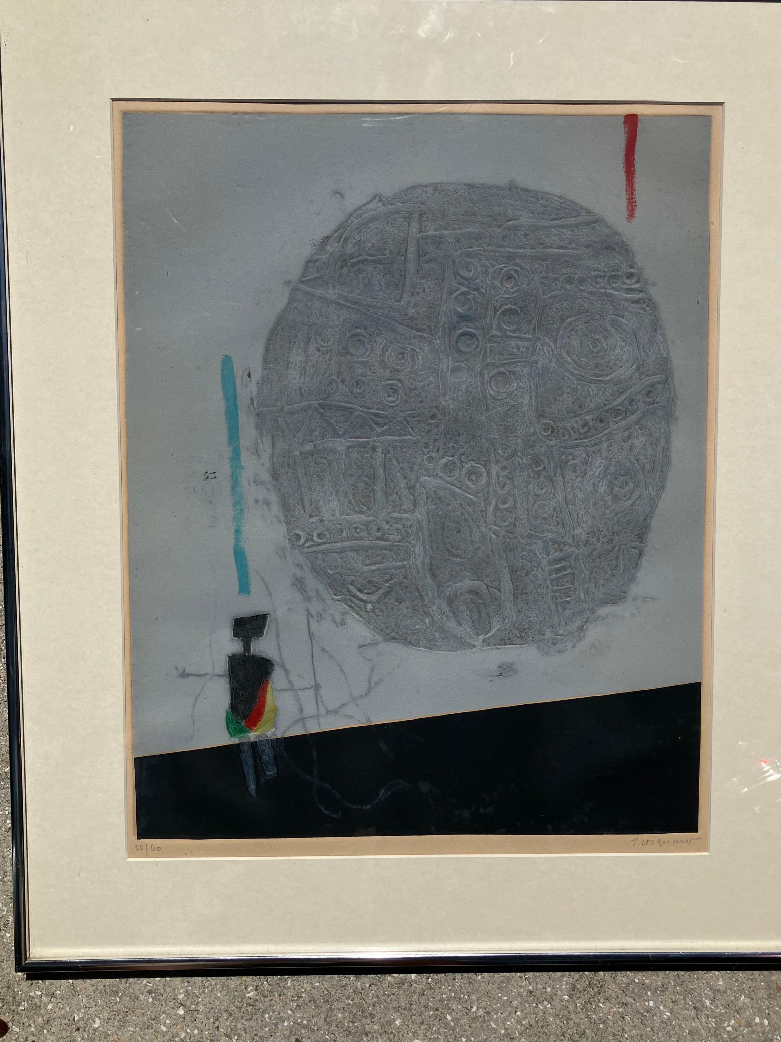 James Coignard: 1925-2008. Ebbene, l'artista francese elencato con le stampe Carborundum ha ottenuto risultati d'asta superiori a 3000 dollari per una singola stampa. An He è conosciuto soprattutto per le sue stampe con la tecnica Carborundum.
