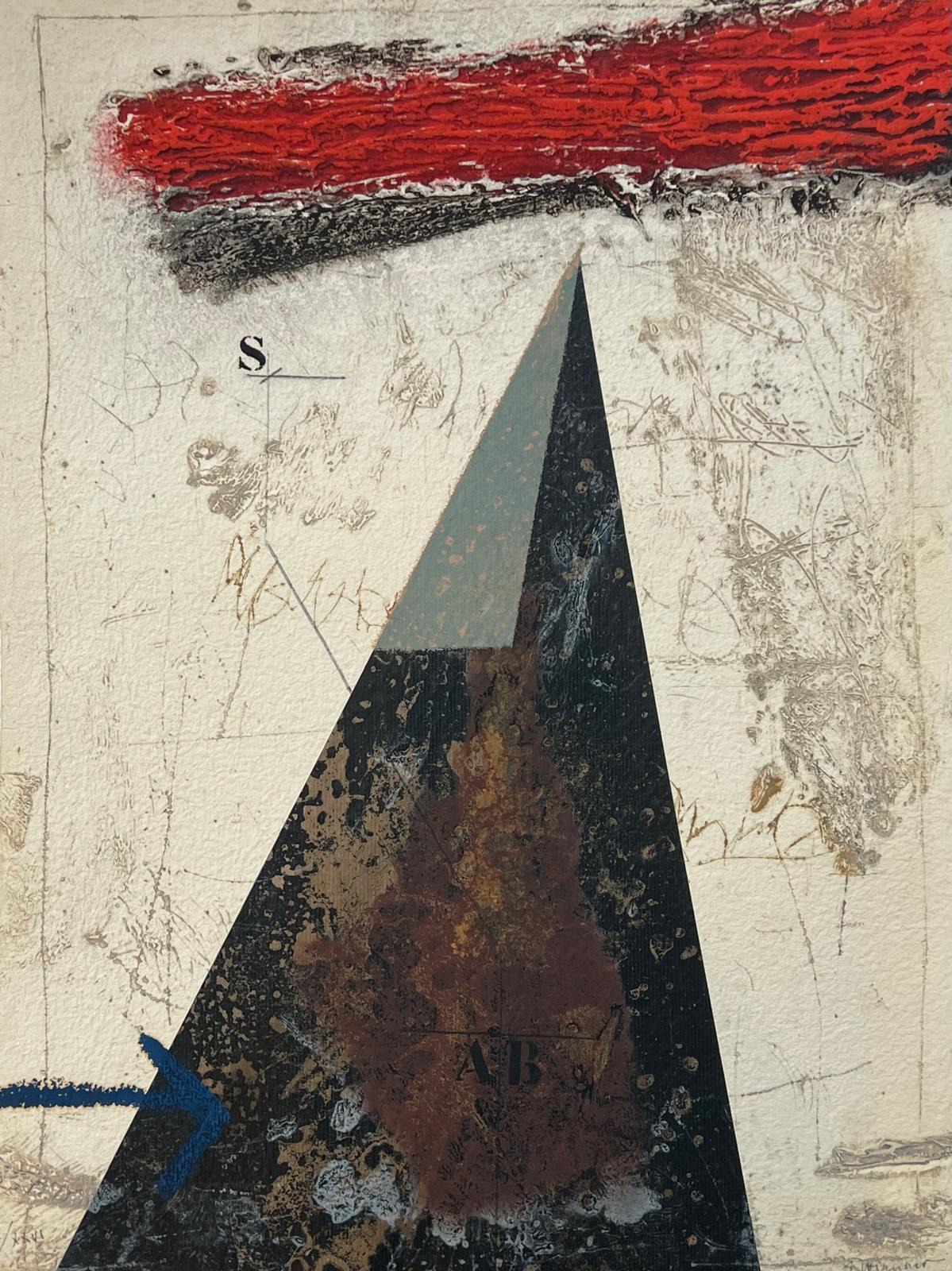Abstract Print James Coignard - Lettres