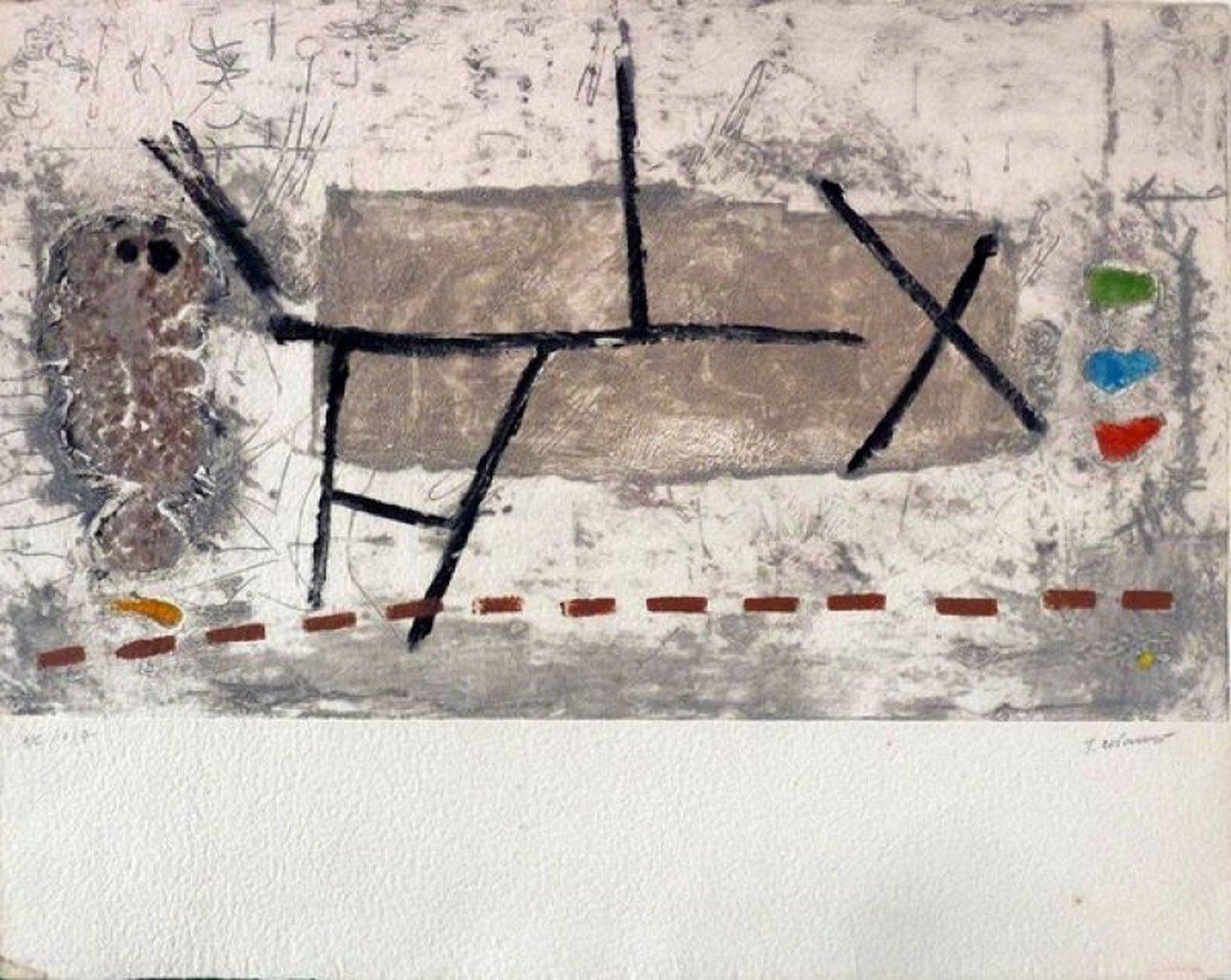 James Coignard Abstract Print - No Title