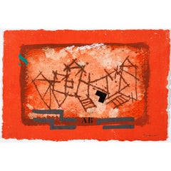 Paysage rouge #1231