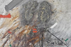 James Coignard "Es Chuchoteurs" Oil Painting