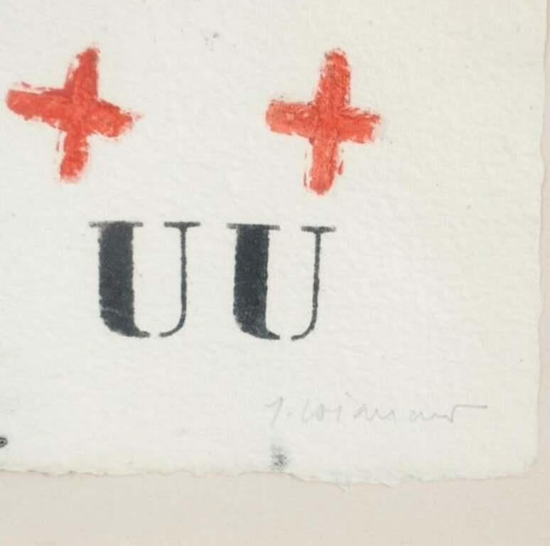 Modern James Coignard, Original Caroborund Etching, Signed Numbered 14/60 For Sale