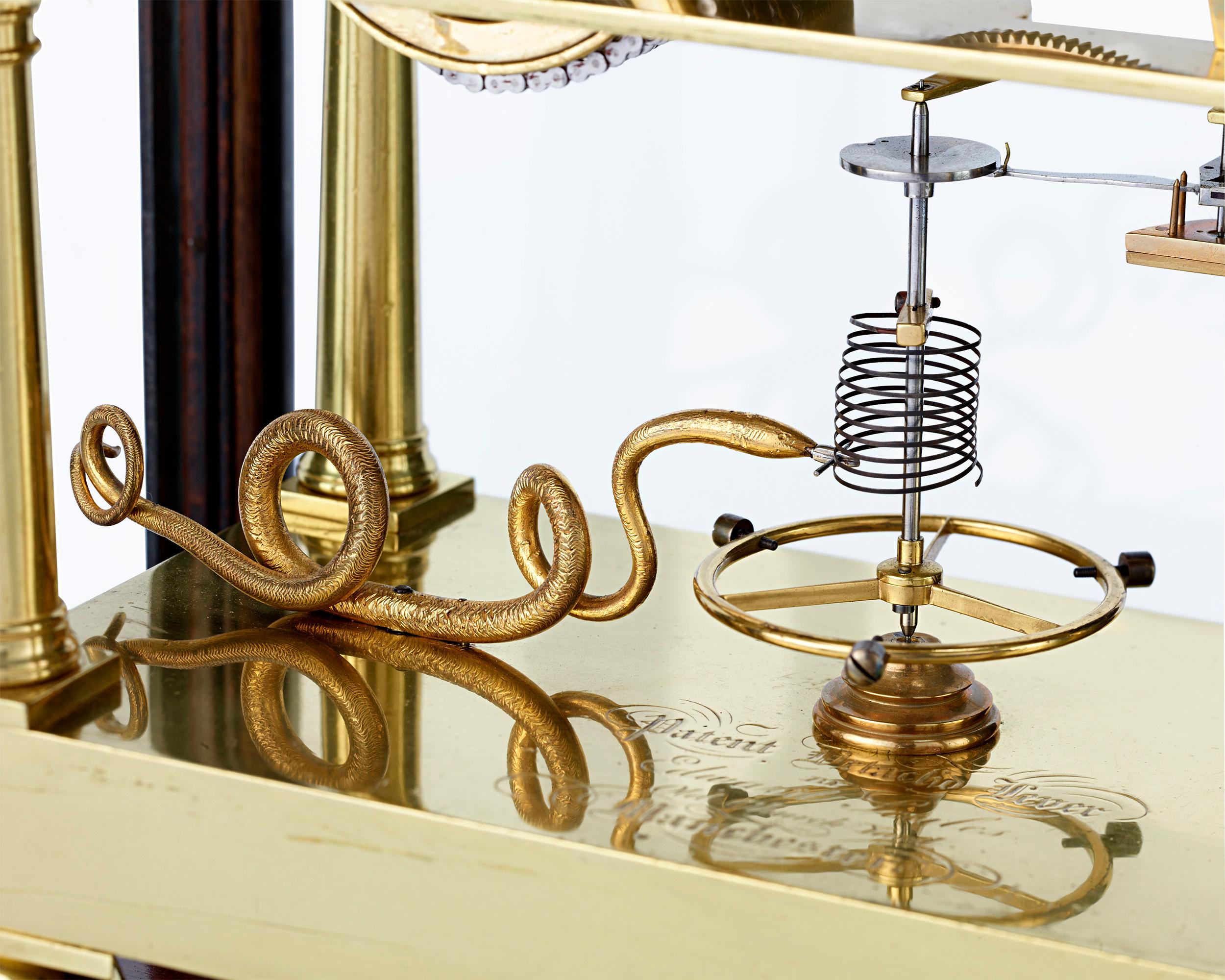Victorian James Condliff Skeleton Table Regulator Clock For Sale