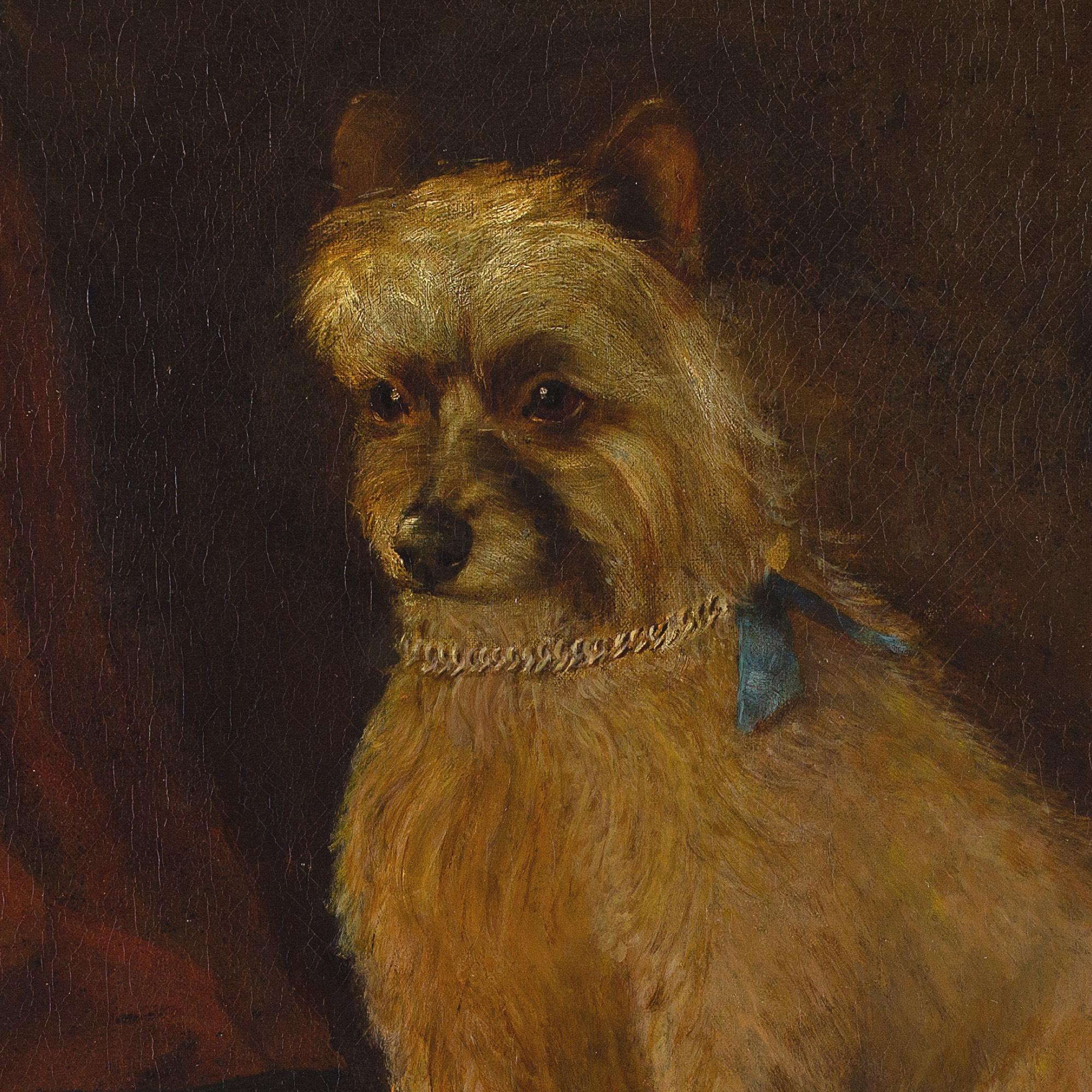 James Coutts Michie ARSA, Portrait Of A Terrier 5