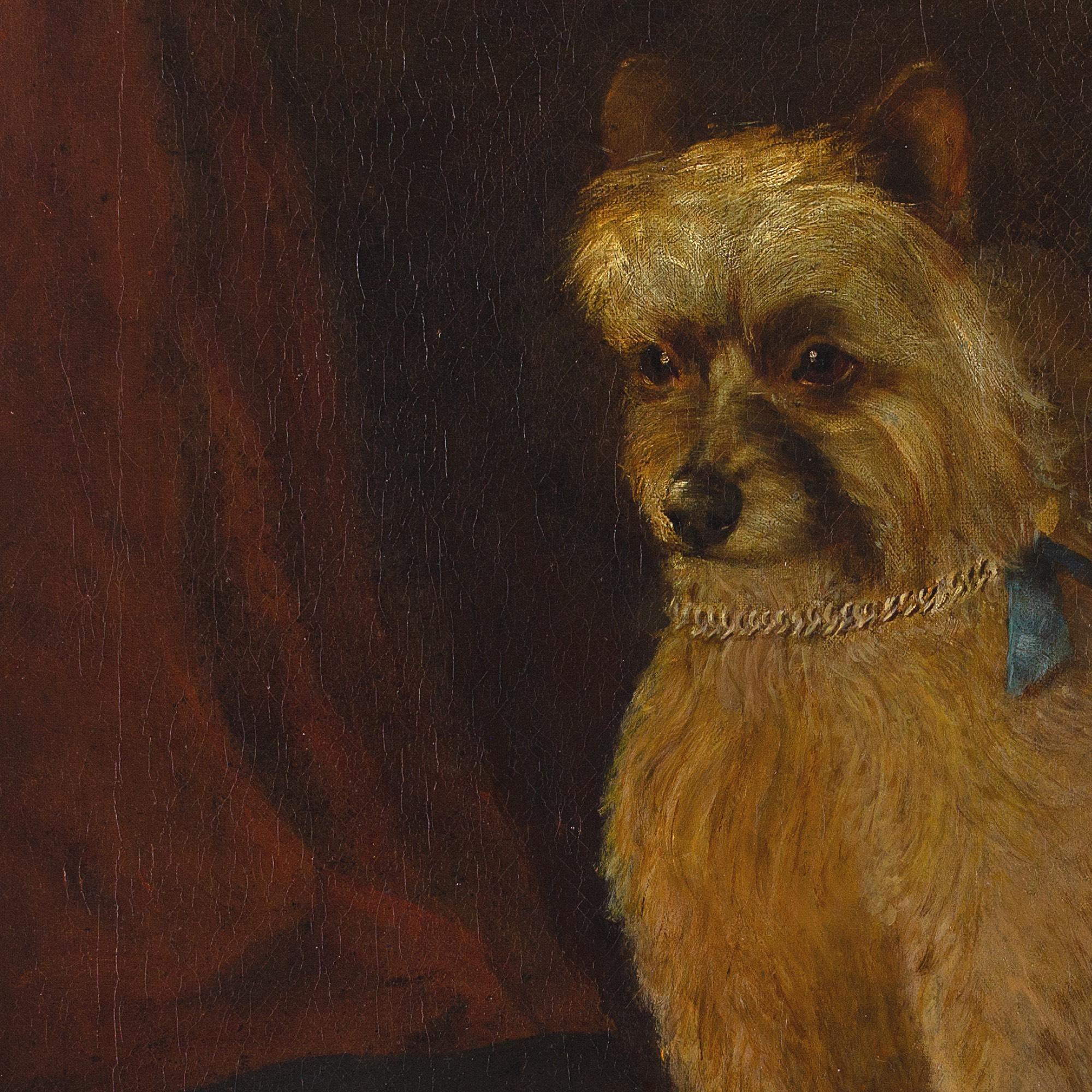 James Coutts Michie ARSA, Portrait Of A Terrier 7