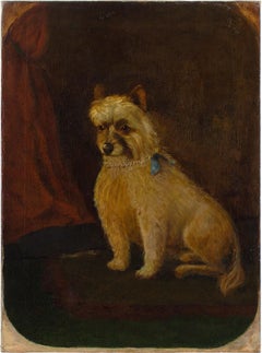 James Coutts Michie ARSA, Portrait Of A Terrier