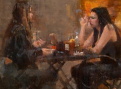 Un Bar Florentino Impresionismo Florentino 12 x 16 2024 Duomo Bebidas