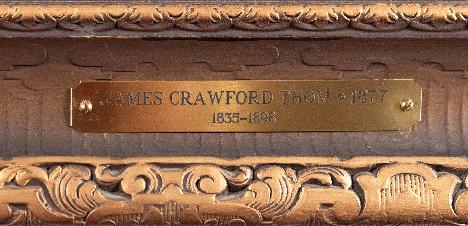 Kinder beim Spielen im Brook von James Crawford Thom im Angebot 3