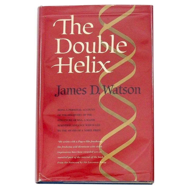 James D. Watson The Double Helix First Edition, 1968 at 1stDibs | the double helix first edition