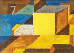 "Astrazione" Astratto americano della metà del XX secolo  Campo di colore anni '60