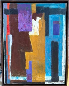 "Abstraction" Mid-20th Century American Abstract  1960s Color Field Modernist