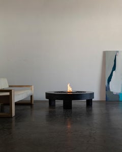 James de Wulf 3-Legged Concrete Fire Table