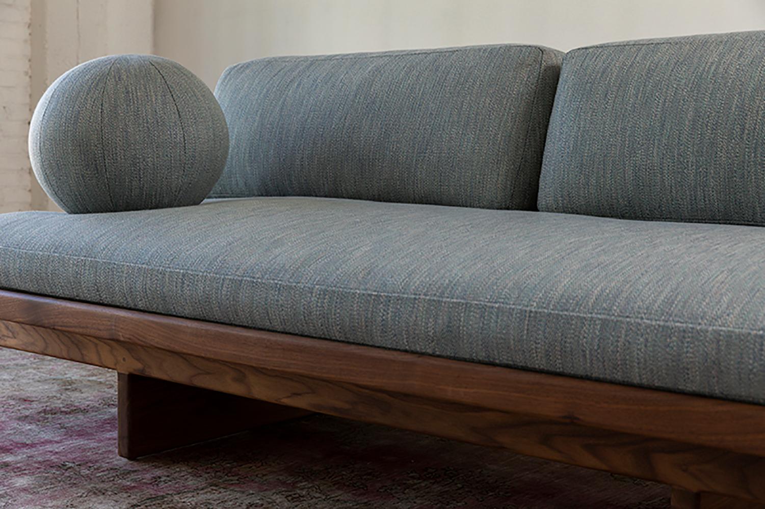 Mid-Century Modern James de Wulf Black Walnut Daybed For Sale