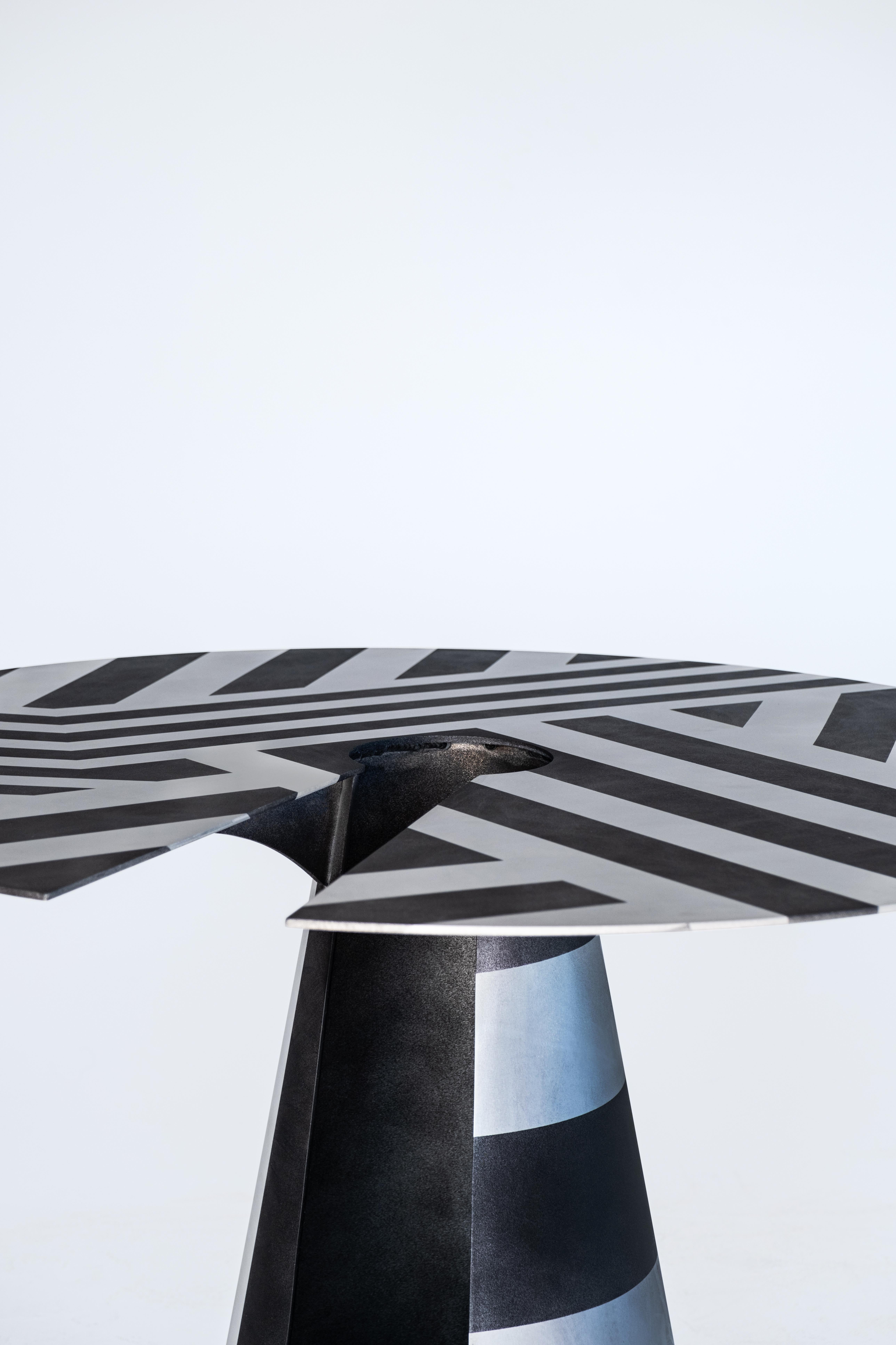 James de Wulf Clash Dining Table, Prototype 1/1 In New Condition For Sale In Paia, HI