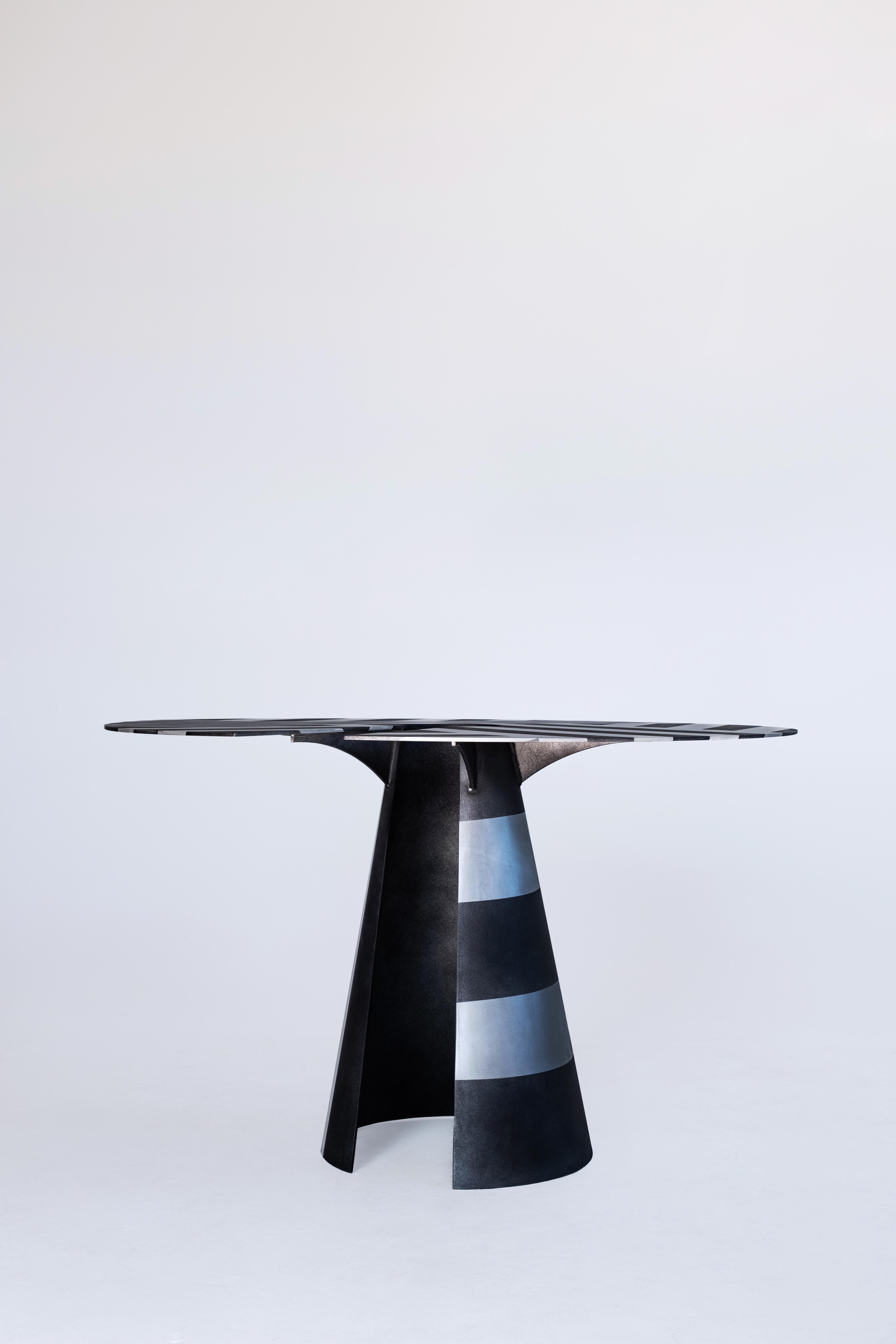 Contemporary James de Wulf Clash Dining Table, Prototype 1/1 For Sale