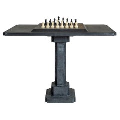 James de Wulf Concrete Deco Schachtisch aus Beton