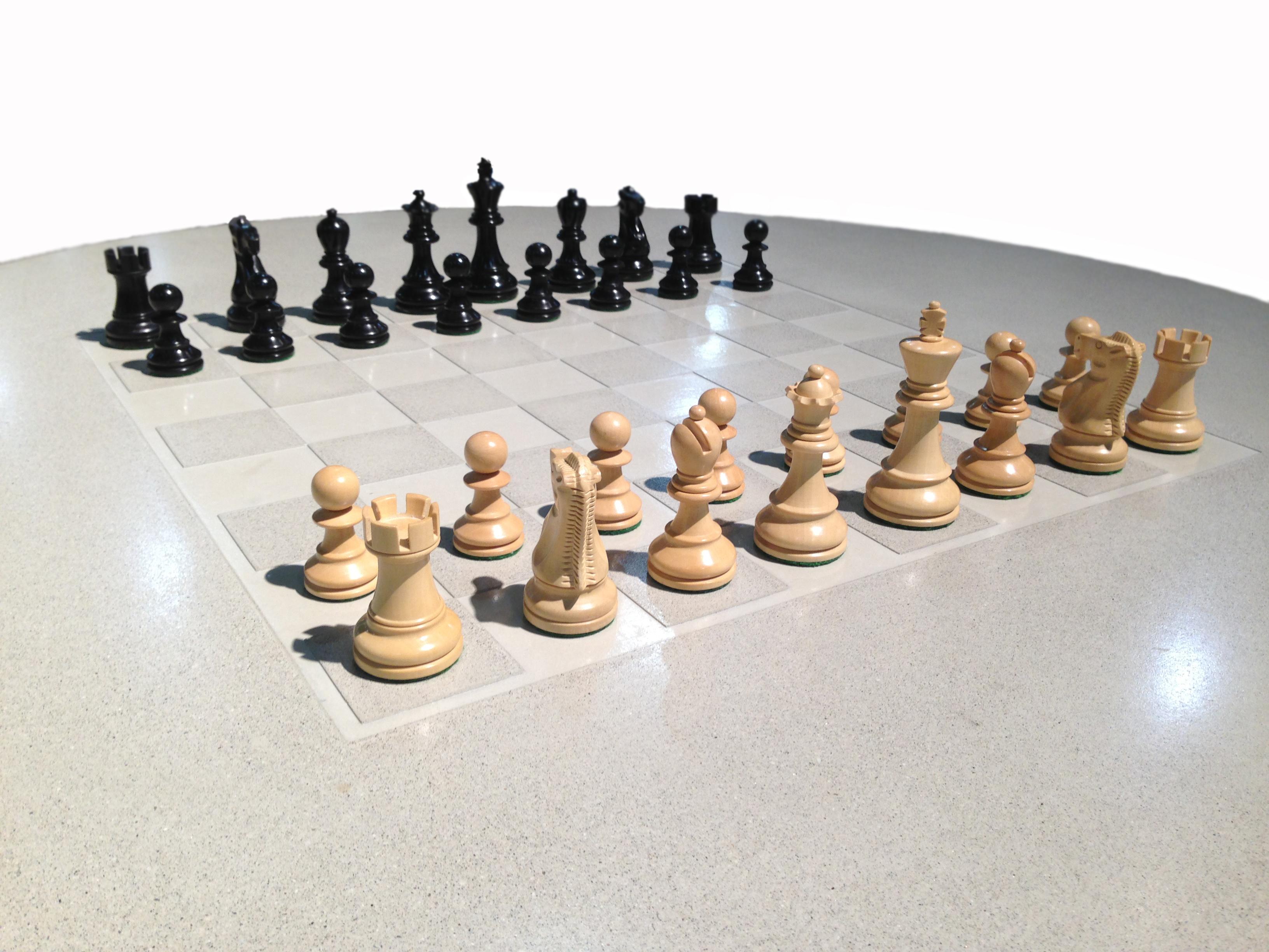 concrete chess tables