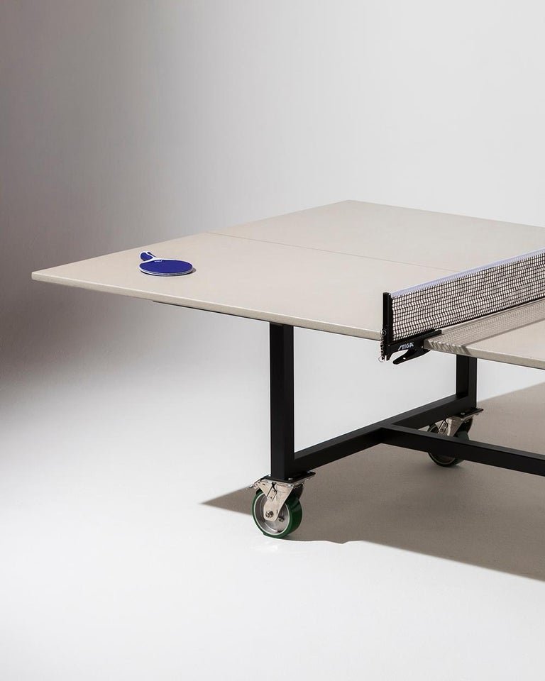 James de Wulf Concrete Rolling Ping Pong Table Standard Colors For