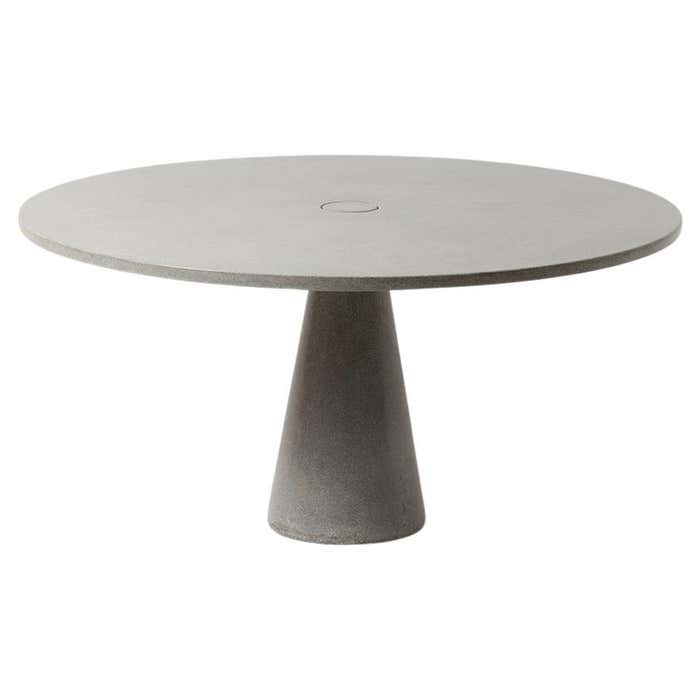 James de Wulf Custom Locking Round Dining Table, 72