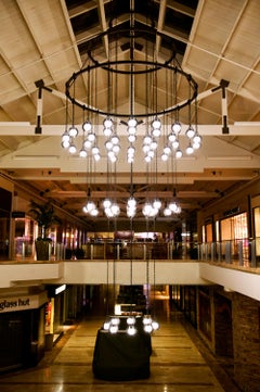 Leuchten von James de Wulf: „Poseidon's Halo“-Kronleuchter