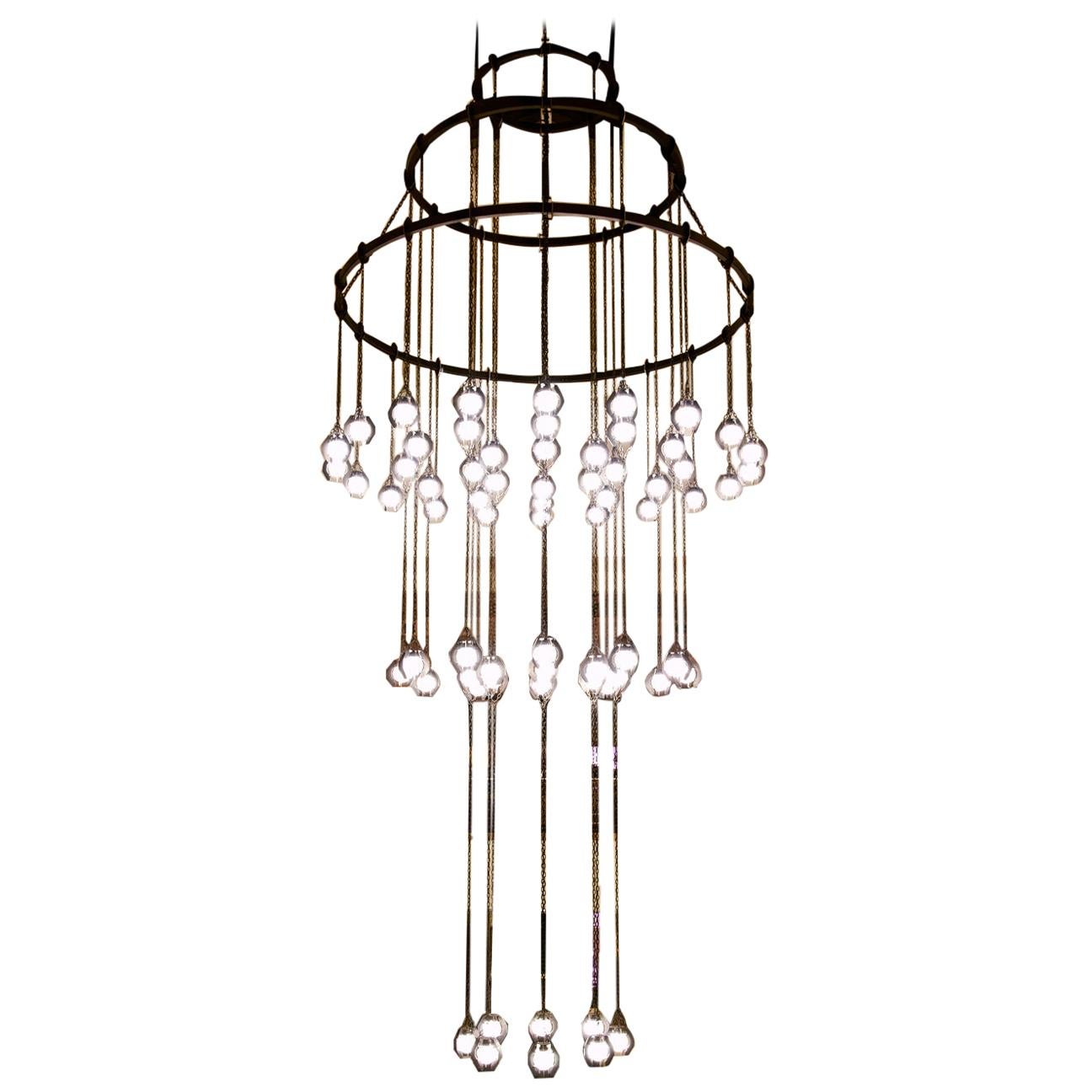 James de Wulf Lighting - Poseidon's Halo Chandelier