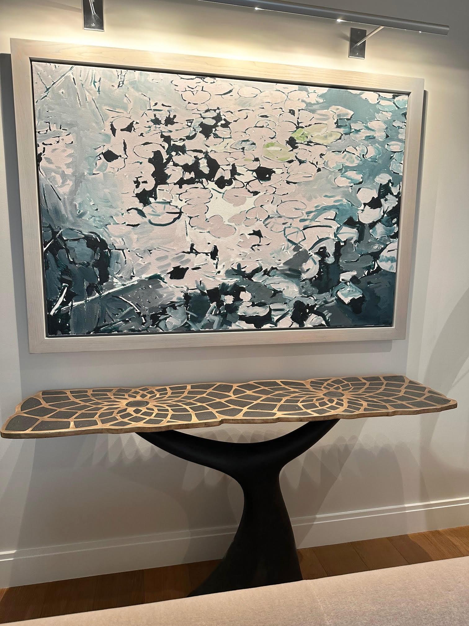 Organic Modern James de Wulf Exo Lily Console For Sale