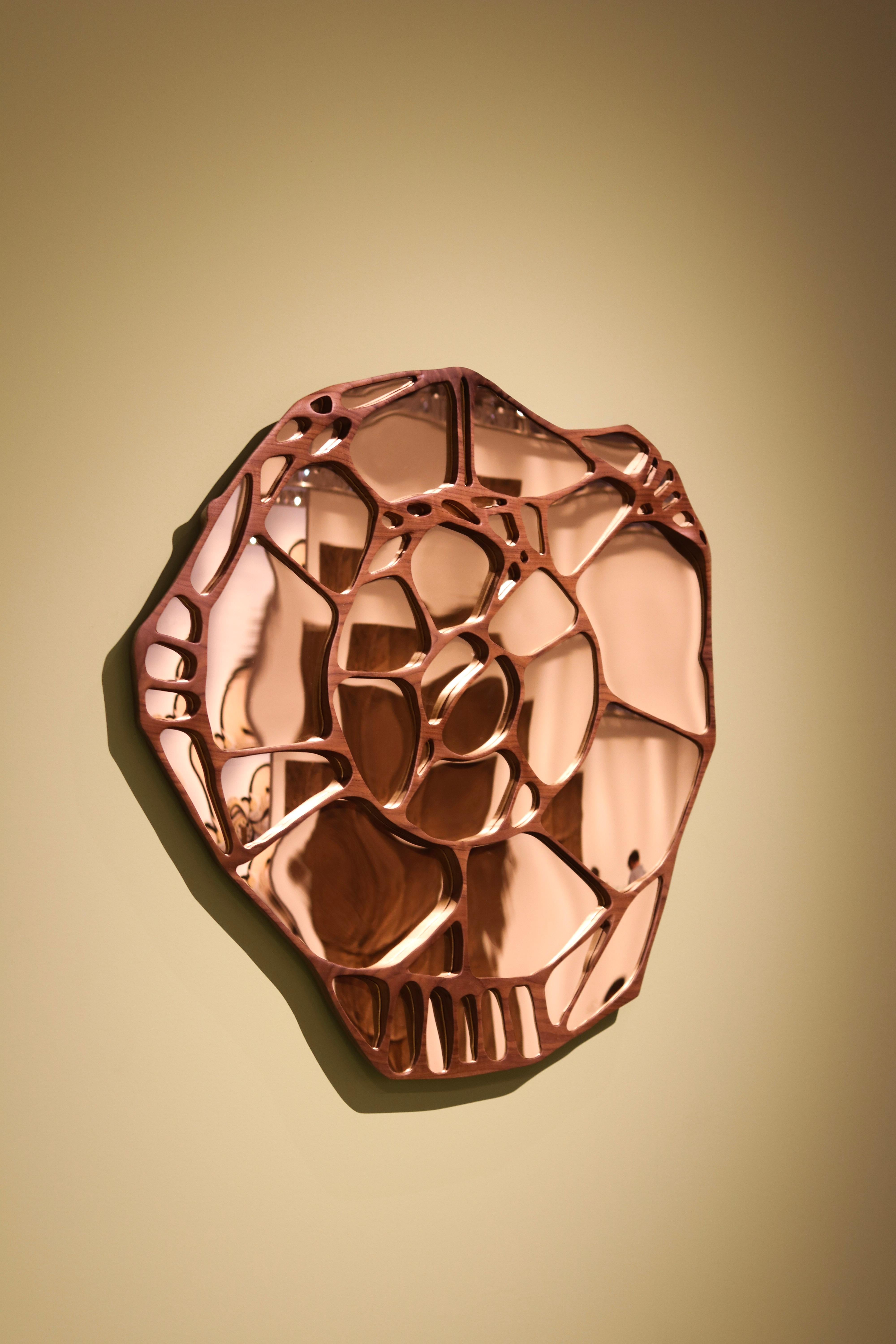 James de Wulf Exo Radia Mirror In New Condition For Sale In Paia, HI