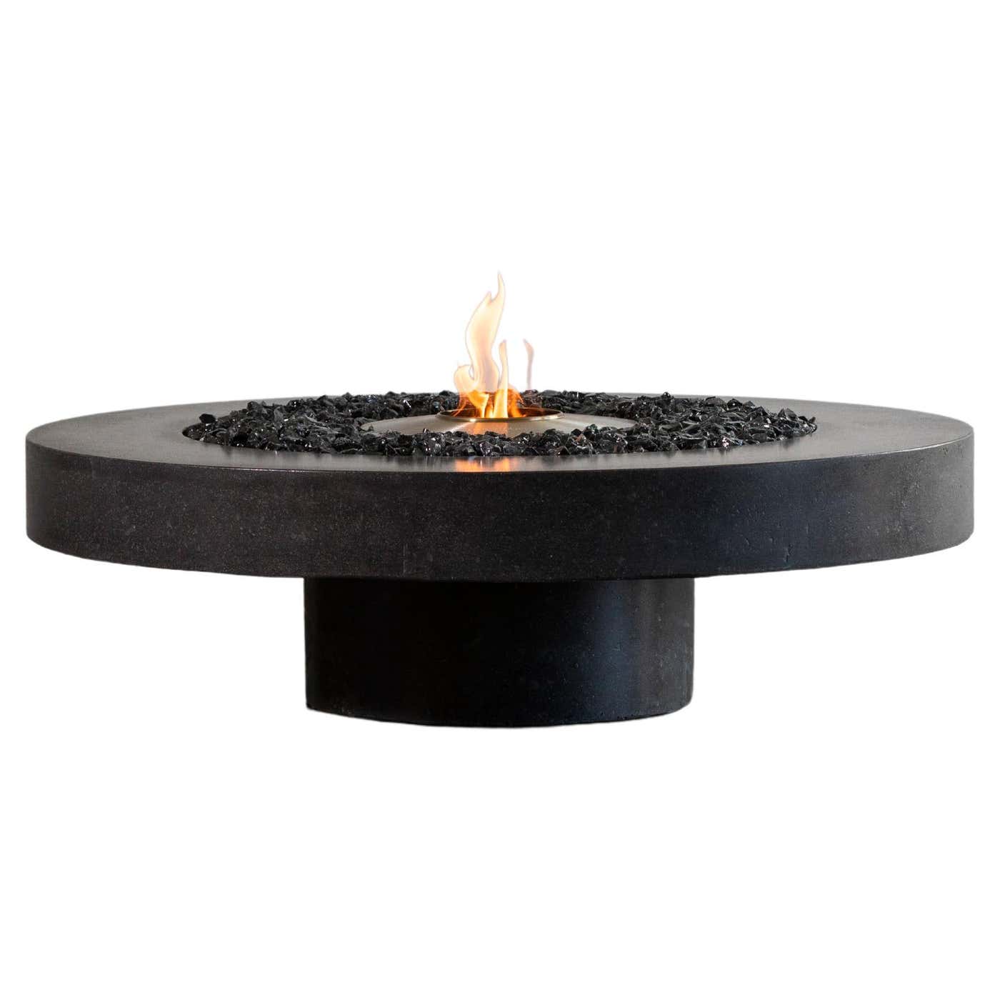 James de Wulf Floating Concrete Fire Pit Table For Sale at 1stDibs ...