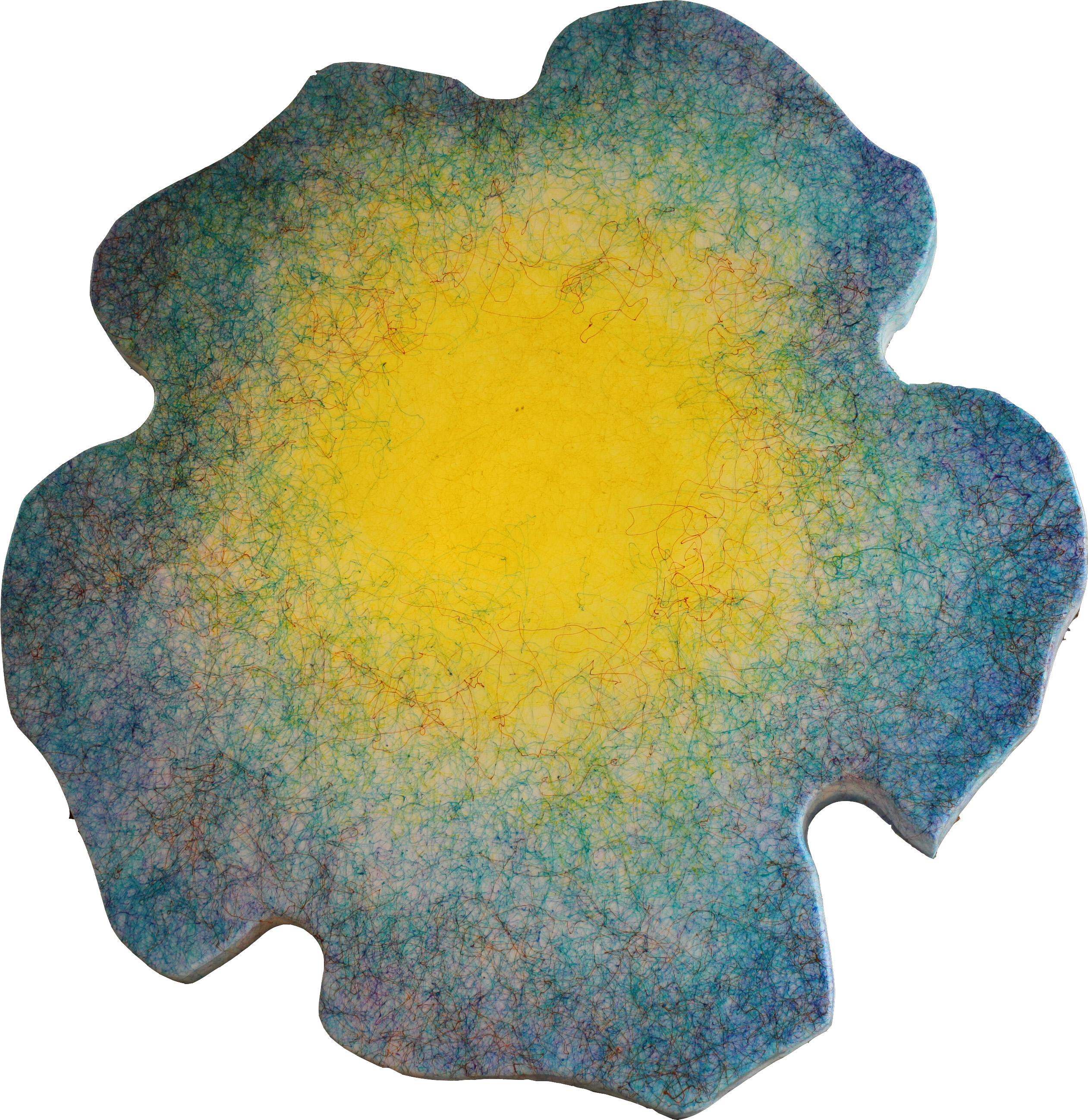 A collaboration between James de Wulf and Rocky Morton; the Illuminated Forget-Me-Not is a brainchild of many exploratory art nights between the pair. Since their introduction in 2019, the dynamic artists have made many paintings, some brilliant,